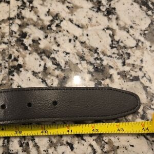 Men's Dickies Black Leather Belt Excllent Condition
